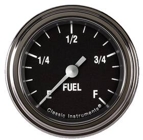 Hr109slf Classic Instruments Hot Rod 2 1/8 Inch Fuel Gauge
