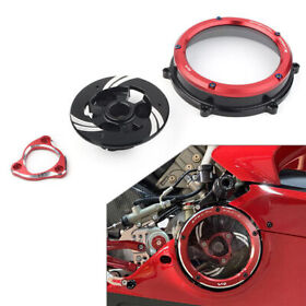 Clear Clutch Cover Spring Retainer Pressure Plate Kit For Ducati Panigale V4 Us