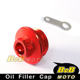Bo-oc022rd200200002s Cnc Engine Red Oil Filler Cap For Suzuki Rm125/250 2001-2008 02 03 04 05 06 07