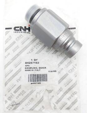 84257183 Cnh Genuine New Holland Quick Coupling