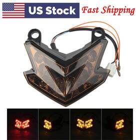 Comebestdealusstock 550725274212 Led Turn Signal Lights Integrated Tail Lamps For Kawasaki Z800 Z125 Zx-6r Ninja