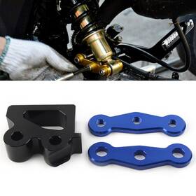 Comebuybestusa 310002512396 For Honda Grom Msx125 Sf 2013-2021 Blue Billet Rear Shock Lowering Suspension Us