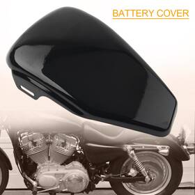 Comebuybestusa 330000138954 Battery Side Cover Fit For Harley Sportster 883 1200 Xl883 2004-2013 Left Black