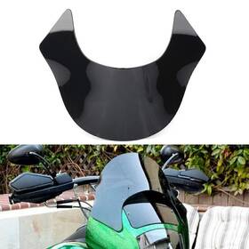 Comebuybestusa 523123529512 Smoked Lip Windshield Windscreen Shield For Harley Dyna Sportster Softail Blk