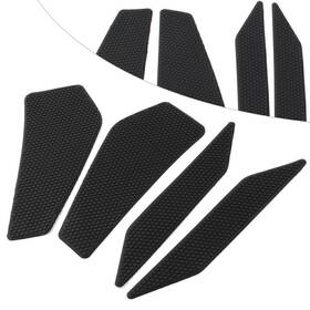 Comebuybestusa 550724160301 4pcs Side Tank Traction Grips Pads Fit Kawasaki Ex400 Ninja 400 2018-2021 Black