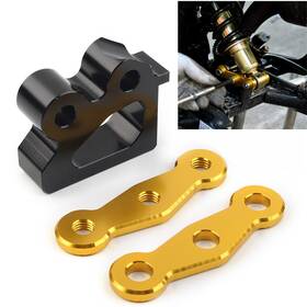 Comebuybestusa 550752878728 Rear Shuck Lowering Suspension For Honda Grom Msx125 Sf 2013-2021 Gold Aluminum