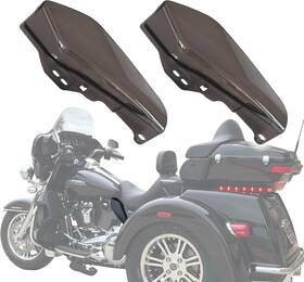 Kuku-cz-0058 Cpowace Mid Frame Air Deflectors Heat Shields Trim For Harley Touring Road Glide 09-2021