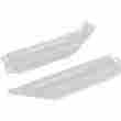 Ho02647-041 Cr250r Ufo Plastics Fork Slider Protectors White For Honda 1991-1997