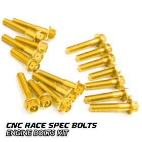 Clcrenbogsxr10000916xxcc098 Createmotor 25 Cnc Engine Stator Crankcase Cover Bolts For Suzuki Gsx-r 1000 2009-2016