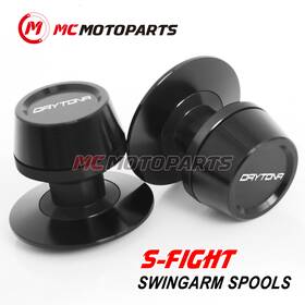 Clcrvsmclspxxm6daytonaacc011 Createmotor S-fight Model 6mm Swingarm Spools For Daytona 675 06-10 07 08 09
