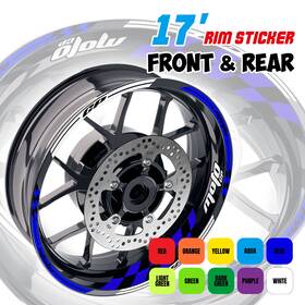 Clcrwsgp01xx17cc22021ka Createmotor For Kawasaki Zx10r Ninja 2004-2022 19 20 21 22 6color Wheel Stickers Rim Gp01