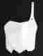 Ho04639-041 Crf450 Ufo White Front Number Plate Plastic Fits Honda Crf 450 2009-2012 450r 665760836728