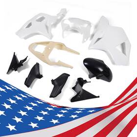 Ht-03wdb5720h00 Crossdesign 9 Pc Injection Mold Bodywork Fairing Kit Unpainted Fit For 12-16 Honda Cbr1000rr