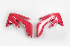 Ho3634070 Cru Products Ufo Radiator Shroud Air Scoop Plastic Cover Red For Honda 2004-2017 Crf 250x