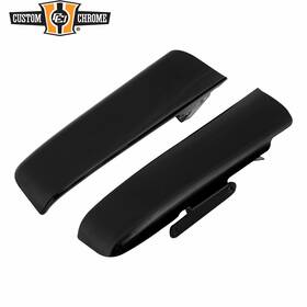 80021001 Custom Chrome Saddlebag Filler Strips Unpainted Fit For Harley Touring Road King Glide 14-up