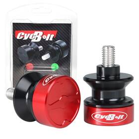 Cycsap5635re Cycbolt 6mm Swing Arm Spools Sliders Cnc Universal M6 Stand Swingarm Bobbins For All