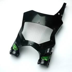 1cyc-0705-12-vt Cycra For Kawasaki Kx250/kx450 Vented Stadium Number Plate - Black