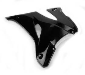 1cyc-1775-12 Cycra Black Powerflow Radiator Shrouds Fits 06-09 Yamaha Yz250f/450f Cyc