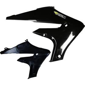 1cyc-1784-12 Cycra Powerflow Radiator Shrouds - Black