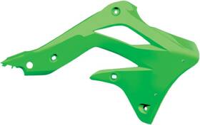 1cyc-1866-72f Cycra Powerflow Radiator Shroud - Flo Green