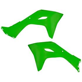 1cyc-1872-72 Cycra Replica Radiator Shrouds Green
