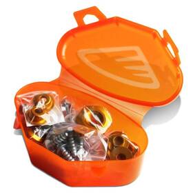 1cyc-bk5003 Cycra Body Plastic Fastener Set Orange