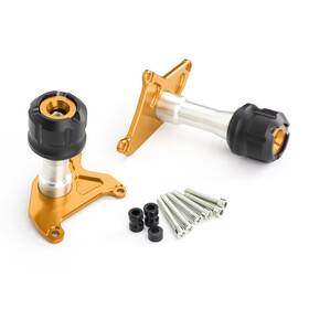 Fs-210-gold Darupsun Billet Alu Anti Crash Frame Protector Gold For Honda Msx125 Grom 125 2013-2020
