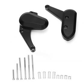 Sc-540-blk Darupsun Engine Stator Cover Frame Sliders Protector Metal For Suzuki Gsxr1000 09-16