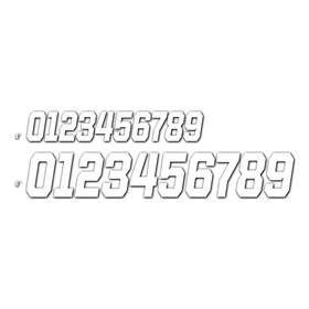 45-34-2 Dcor D Cor #2 White 4 Race Series 3 Pack