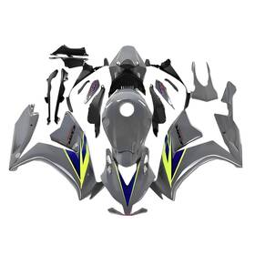 Cbr1000rr12-66-ch Dfmt #wl13-85 Gray Yellow Abs Fairings For 2012 - 2016 Honda Cbr1000rr 13 Injection Bodywork