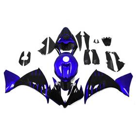R12012-19 Dfmt #wl13-85 Abs Plastic Blue Black Fairing Kit For 2012-2014 Yamaha Yzf R1 Yzf1000 Bodywork
