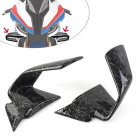 Dictorcoltd 550748569418 1 Pair Front Spoiler Fxed Wind Winglets Kit For Bmw S1000rr M1000rr 2019-2022