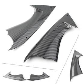 Dictorcoltd 550748587566 Side Air Duct Cover Fairing Insert Part For Yamaha Yzf R6 2008-2016 Carbon Fiber