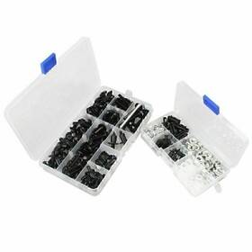 Tube-42yf001 Dictorcoltd Complete Set Fairing Bolts Body Screws Cnc For Suzuki Universal Motorcycle Black