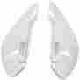 Ka03734-047 Dr-z110 Ufo Plastics Side Panels White For Suzuki 2003-2005