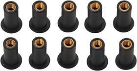 62308h3 Drag Specialties Well Nuts -