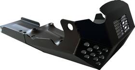 C16-0142 Drag Specialties Skid Plate - Black Pan America