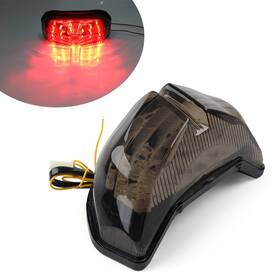 Dreamhighh 550751863558 Integrated Led Brake Tail Light Turn Signal For Yamaha Fz8 / Fazer Fz-1 N Smoke