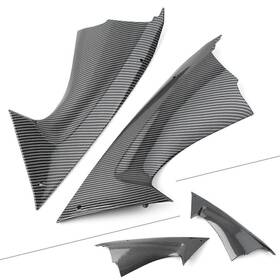 Dreamhighh 550754912185 For Yamaha Yzf R6 2008-2016 Carbon Fiber Side Air Duct Cover Fairing Insert Pair
