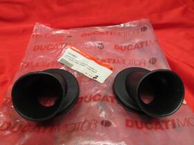 13510082a Ducati 750ss 900ss Monster Air Box Scoop Horn New 2 Pcs