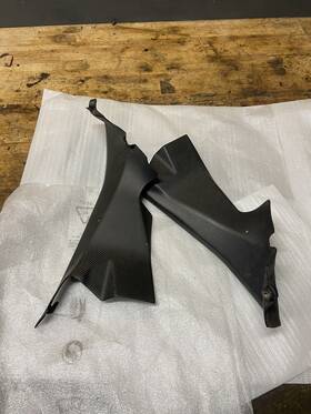 46016201aa Ducati Panigale 1199r 1199 R 14 899 Carbon Fiber Upper Air Fairing Covers