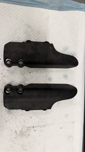 4601c981a Ducati 4601c971a Scrambler Front Fork Mud Covers Set