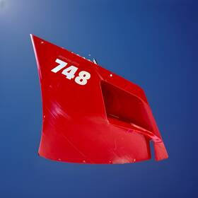 48010391a Ducati Genuine 748 996 916 Red Mid Fairing Cowling Left Has Scratches