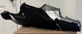 48012281aa Ducati 48012302aa Lh Rh Lower Half Fairing Oil Bellypan 1098 848 1198