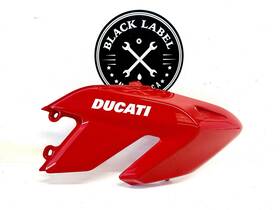 48012501a Ducati Genuine Hypermotard 1100 S Right Front Fairing Tank Cover Red