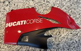 48019274bt Ducati 2020 Panigale V4 V4r Oem Red Lower Left Fairing Cowl Ft20 1000