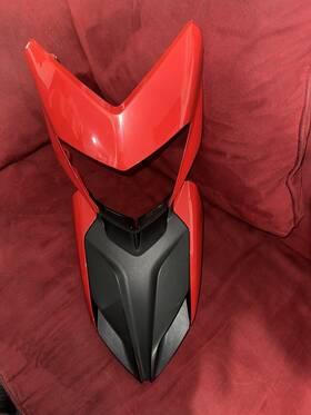 48035751a Ducati Hypermotard 821 13-15 939 Oem Front Upper Fairing Cowl Nice