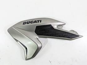 480p5681 Ducati 2013 Hyperstrada 821 Left Tank Cover Fairing Wrapped -read