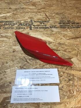48212471a Ducati Oem Panigale V4 Tail Fairing Red Wind Deflector
