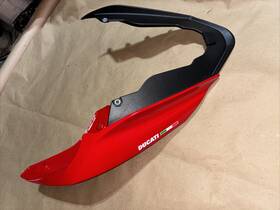 48212551a Ducati Panigale 2024 V2 New Genuine Left Tail Section Fairing Cowl Center Trim